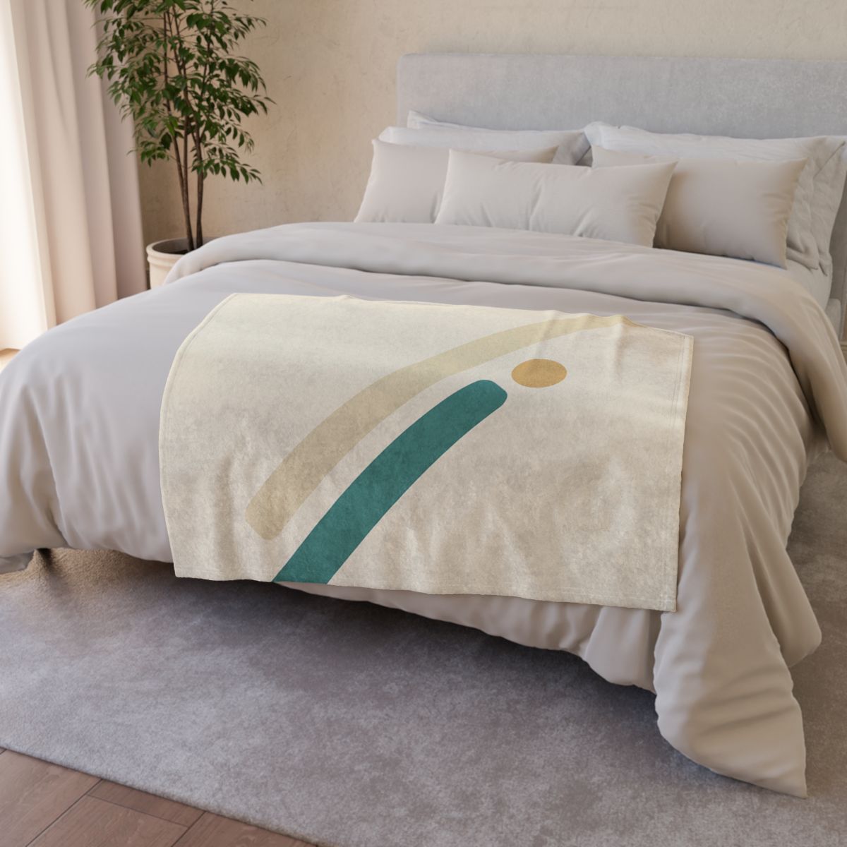 Sparse Diagonal Stripe Pair trendy patterned blankets