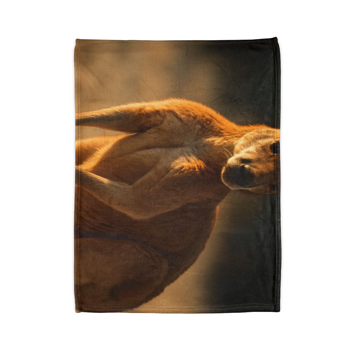 Ember Mantle Red Kangaroo trendy patterned blankets