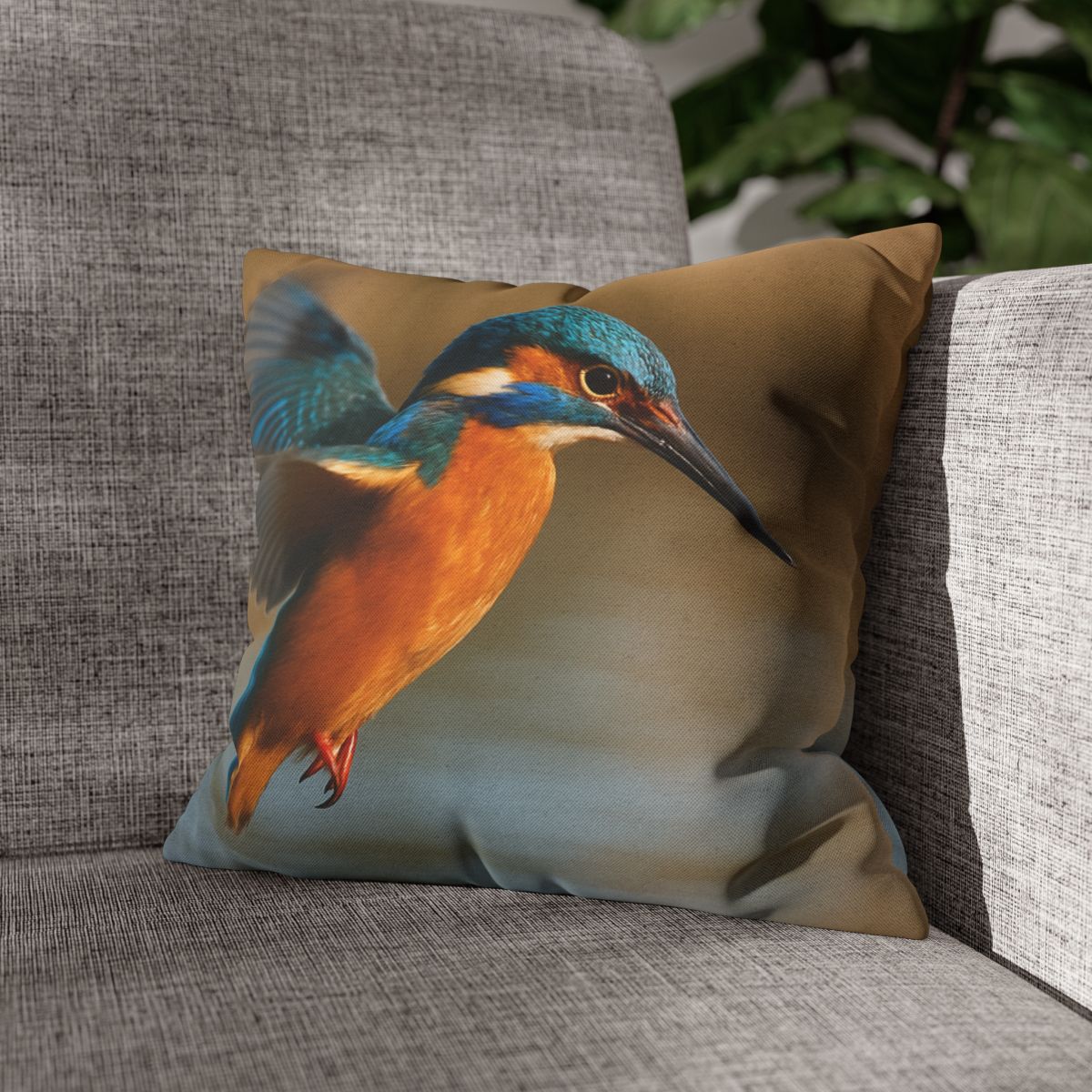 Sky Arrow Kingfisher custom pillow cases