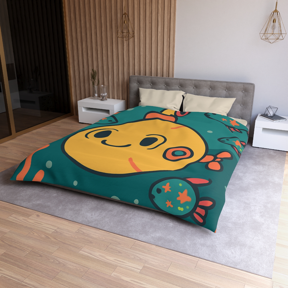 Underwater Planet Explorer Sub duvets for gifts