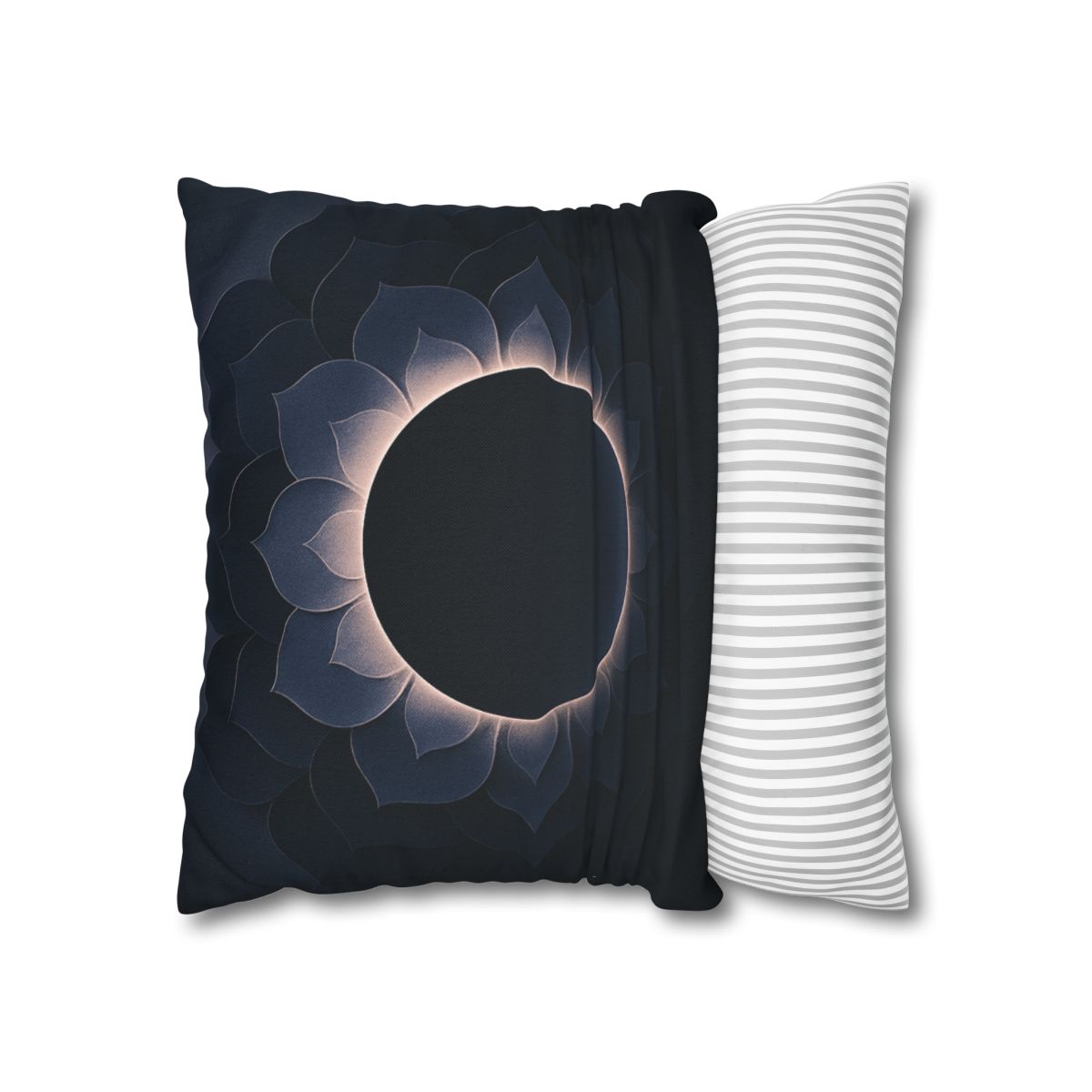 Petal Eclipse Rosette soft cotton pillow cases