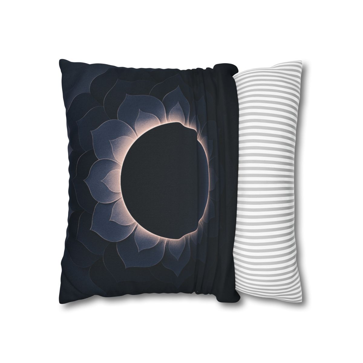 Petal Eclipse Rosette soft cotton pillow cases