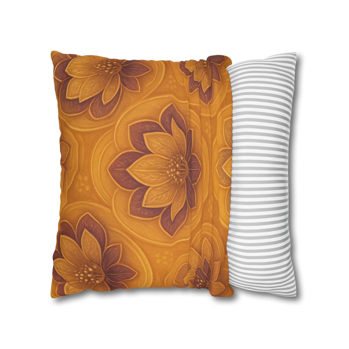 Auric Blossom Halo personalized pillow covers