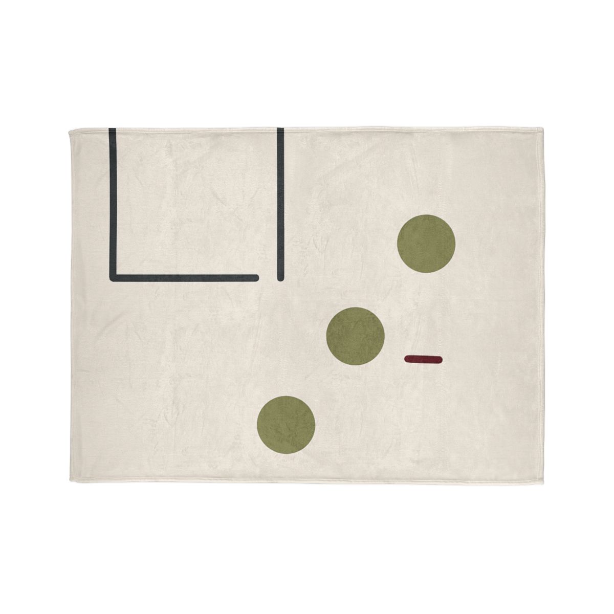 Framed Gap And Three Distant Points trendy patterned blankets