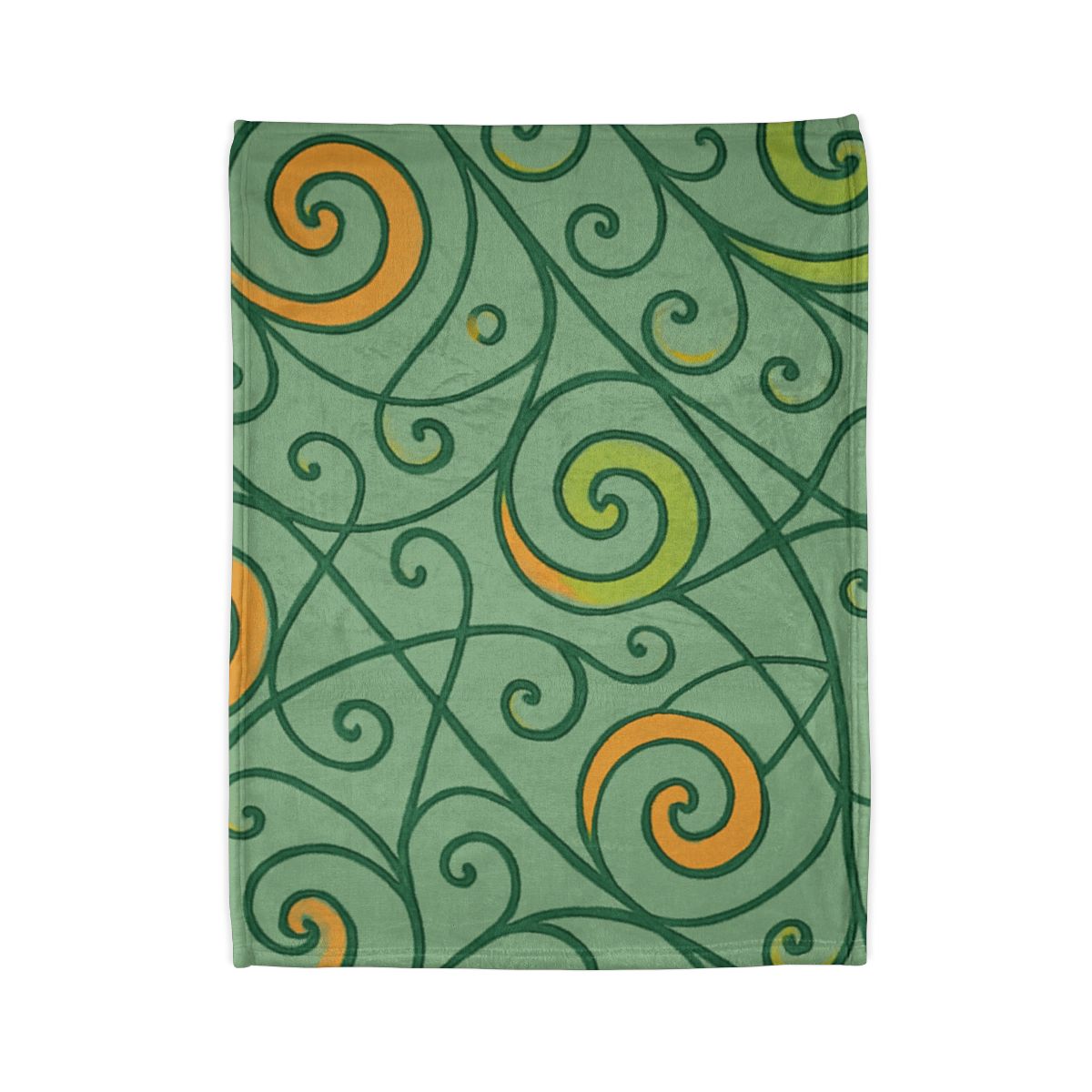 Tendril Spiral Lattice unique gift blankets