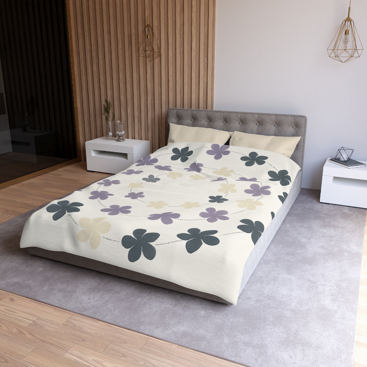 Bloom Halo Orbit custom duvets