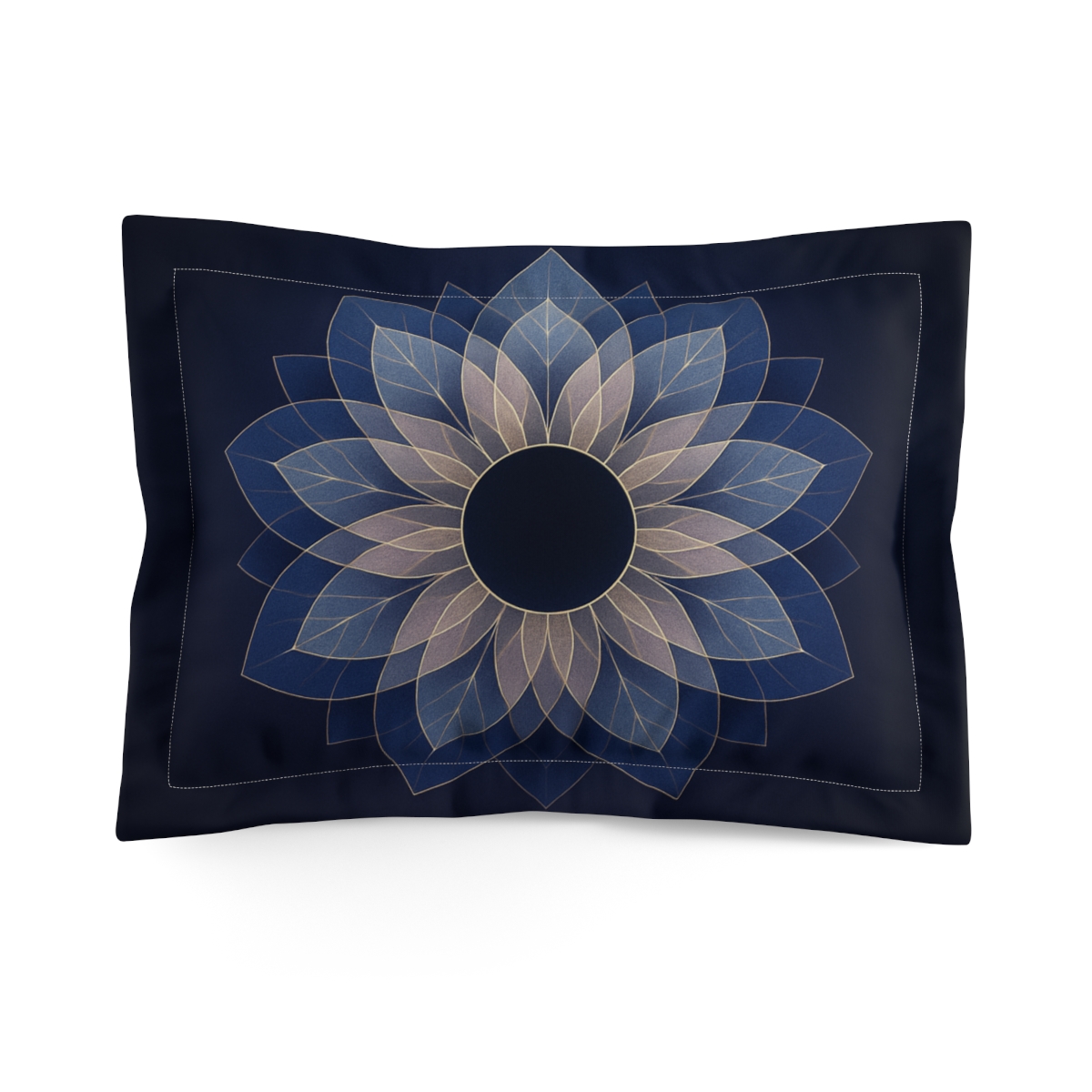 Petal Eclipse Mandala trendy accent pillows