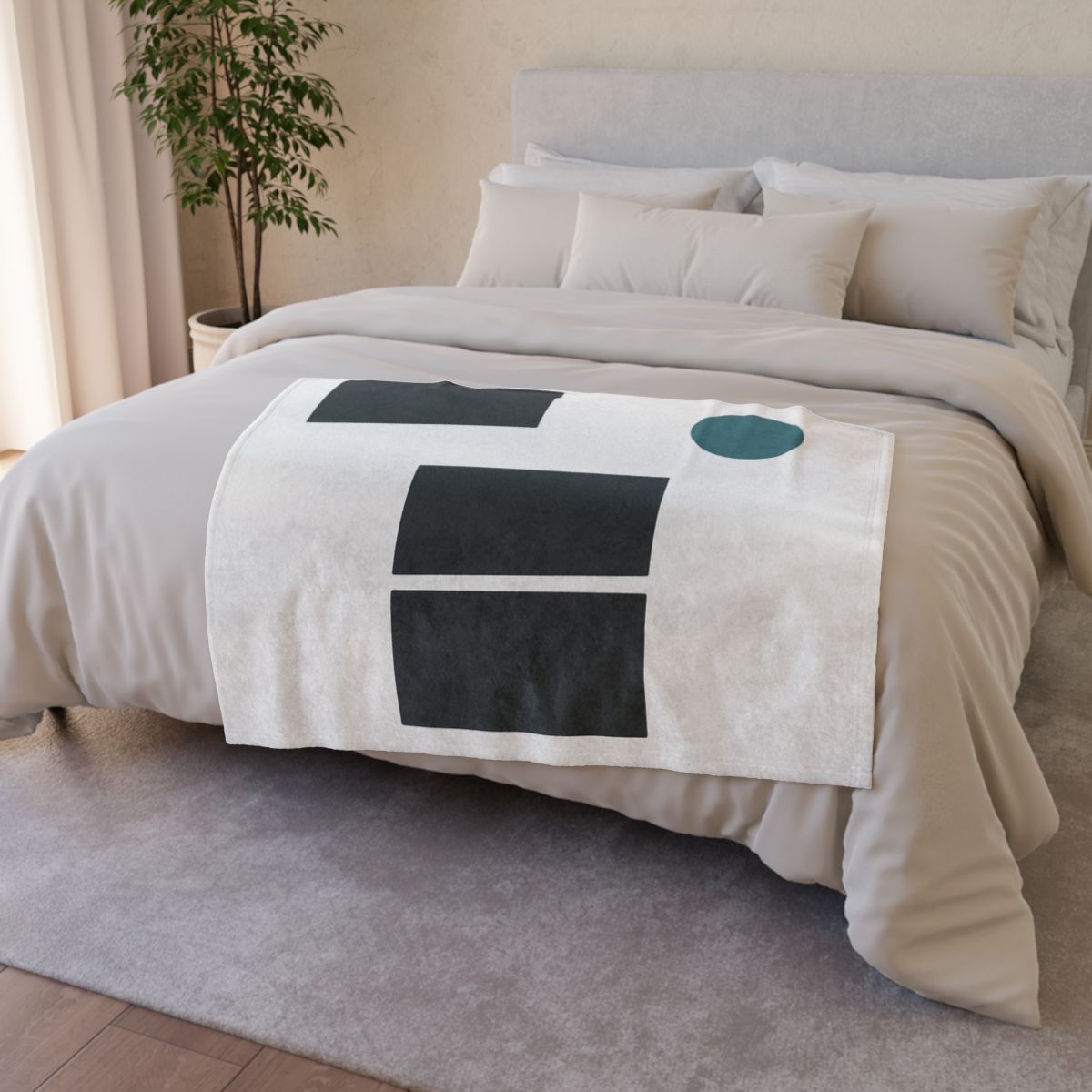 Orbiting Block Quartet unique gift blankets