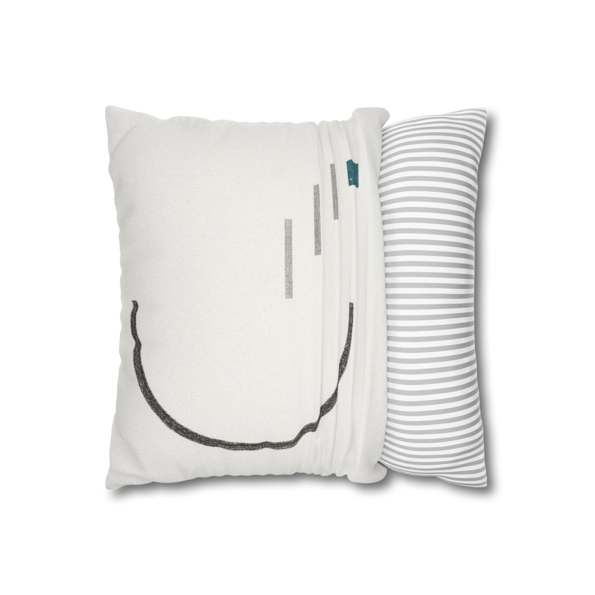 Split Ring And Stepped Line personalized pillow covers