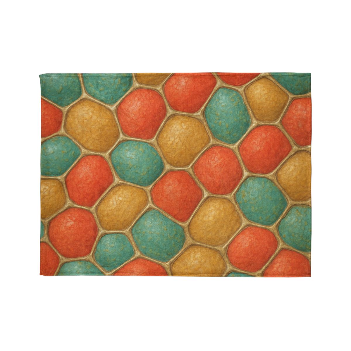 Pod Cluster Mosaic stylish throw blankets