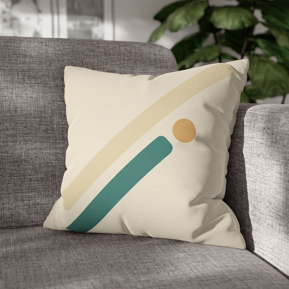 Sparse Diagonal Stripe Pair soft cotton pillow cases
