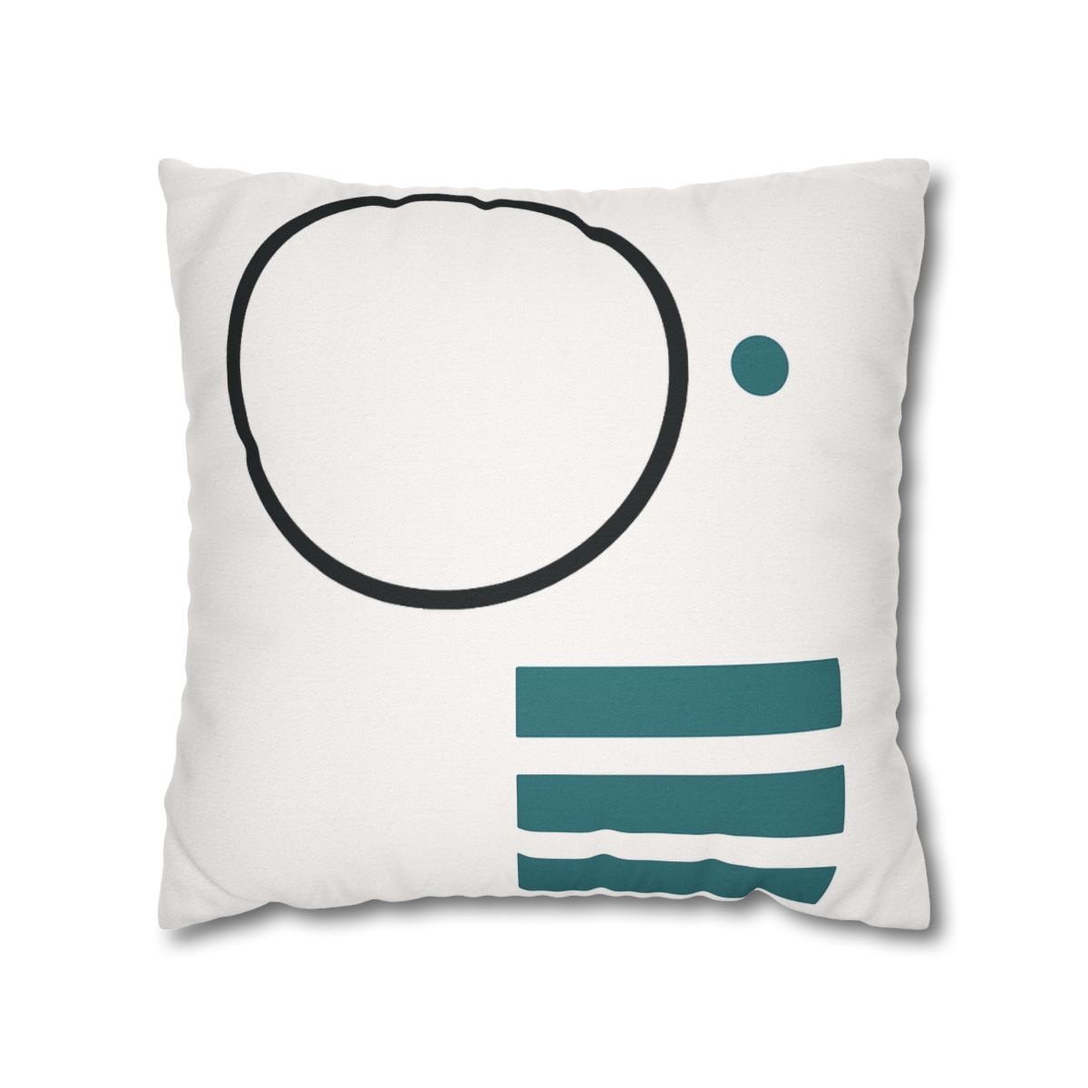 Orbiting Bars And Hollow Circle comfortable bedding pillow covers