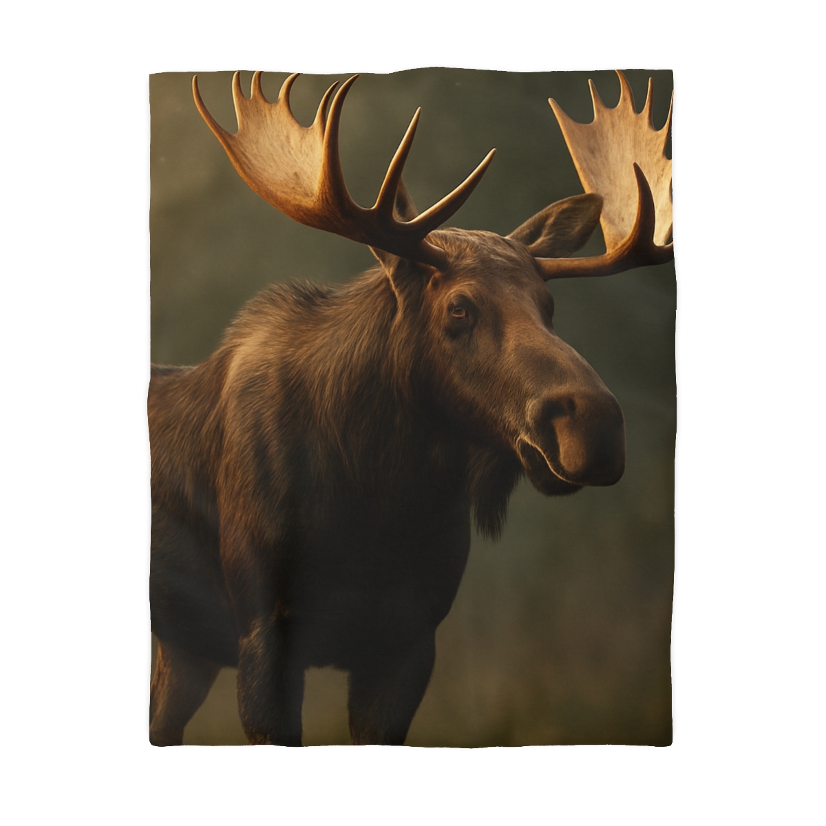 Starlit Crown Moose designer printed duvets