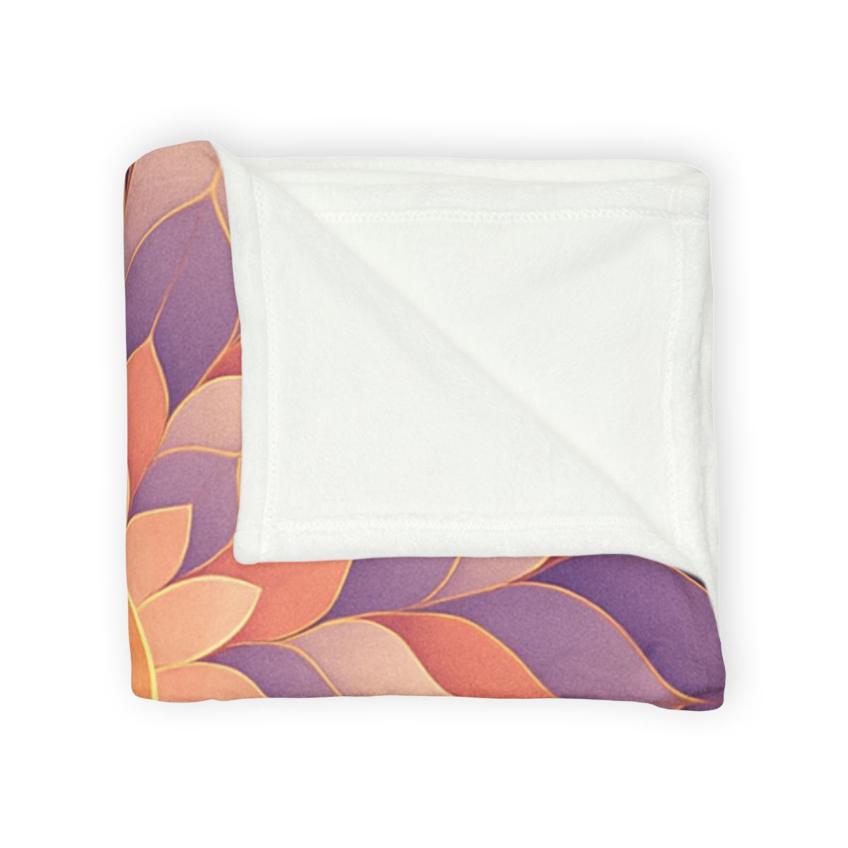 Petal Halo Mandala Drift decorative home blankets