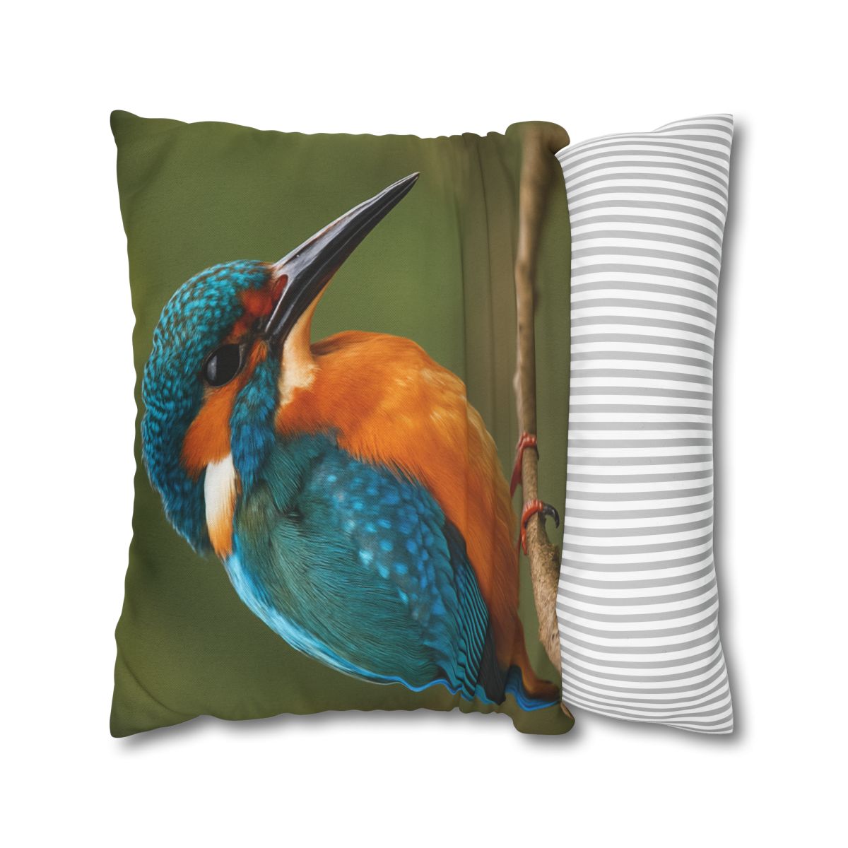 Emerald Flash Kingfisher comfortable bedding pillow covers