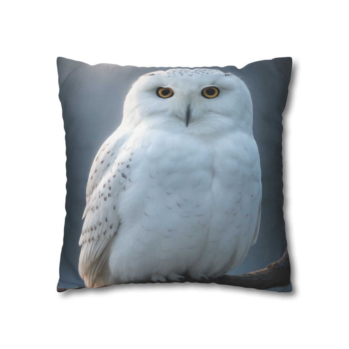 Twilight Watcher Snowy Owl custom pillow cases