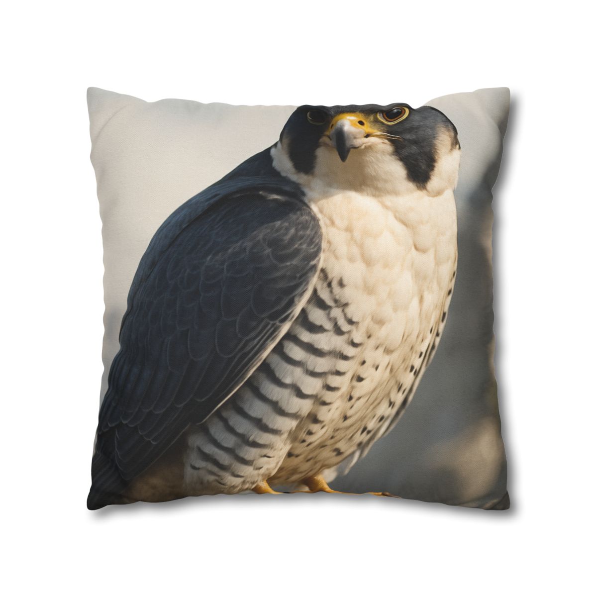 Velocity Gaze Peregrine Falcon soft cotton pillow cases