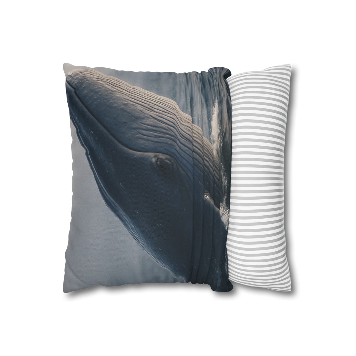 Ocean Song Blue Whale comfortable bedding pillow covers