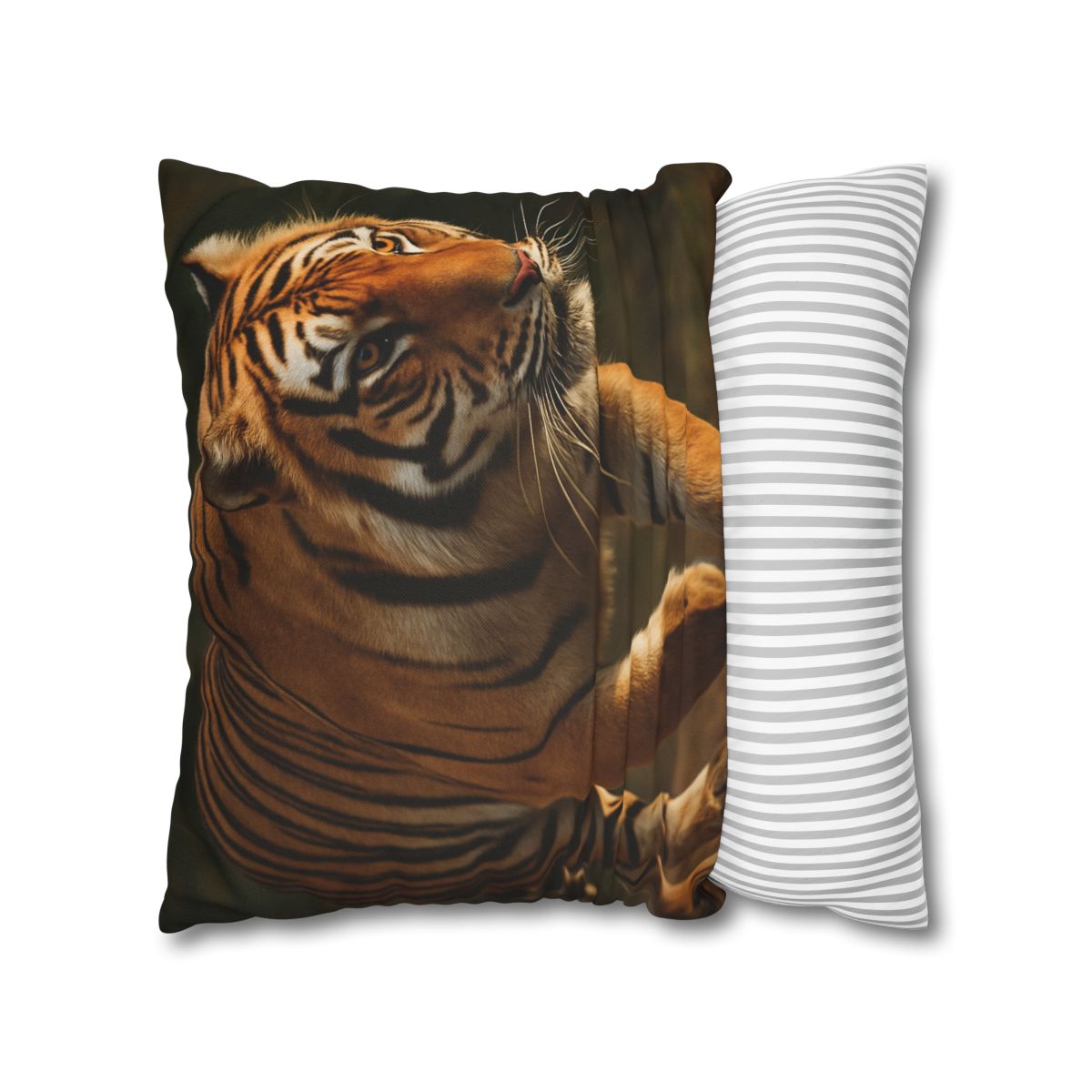 Forest Stalker Bengal Tiger soft cotton pillow cases