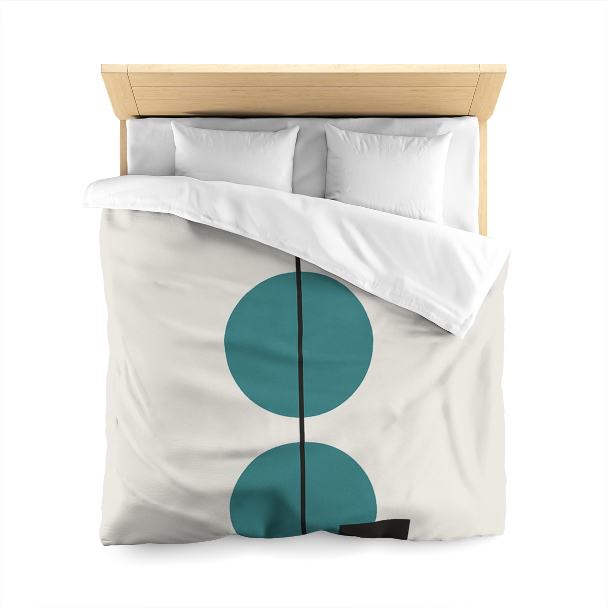 Staggered Discs With Shared Axis personalized bedding duvets