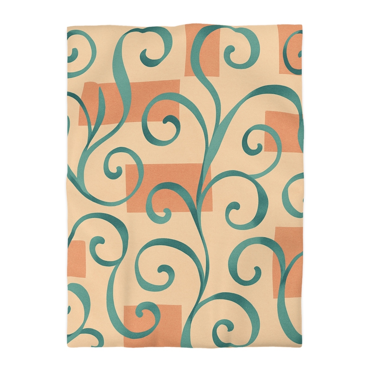 Tendril Ribbon Grid stylish duvet covers