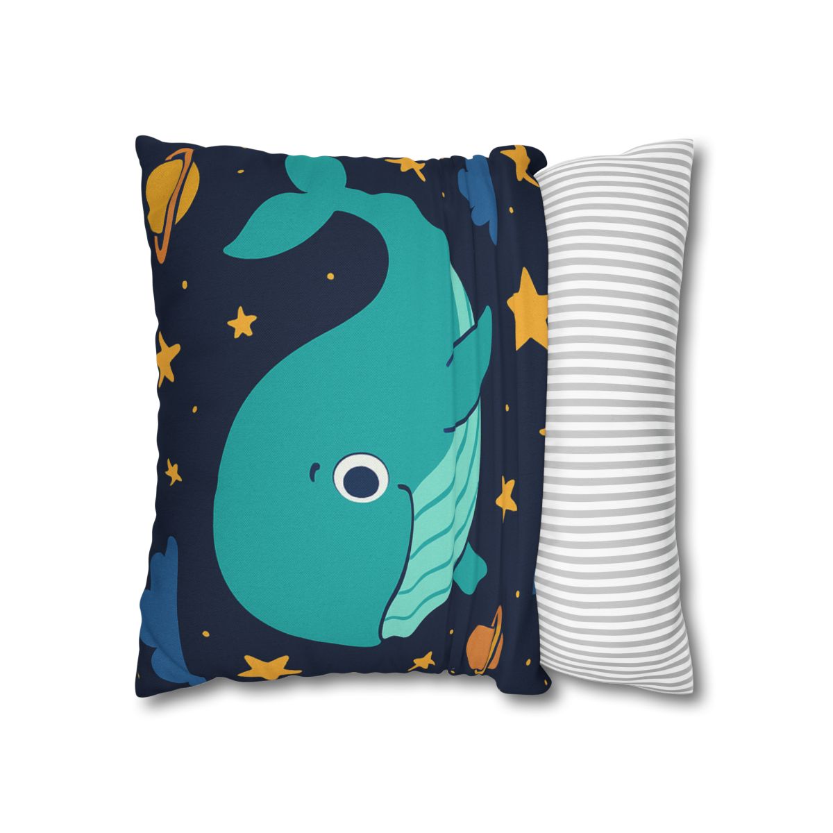 Starlight Whale Adventure unique gift pillow cases