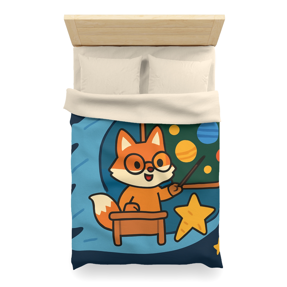 Comet Classroom With The Curious Fox warm winter duvets