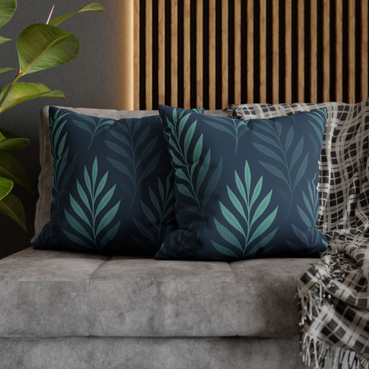 Frond Echo Rhythm soft cotton pillow cases