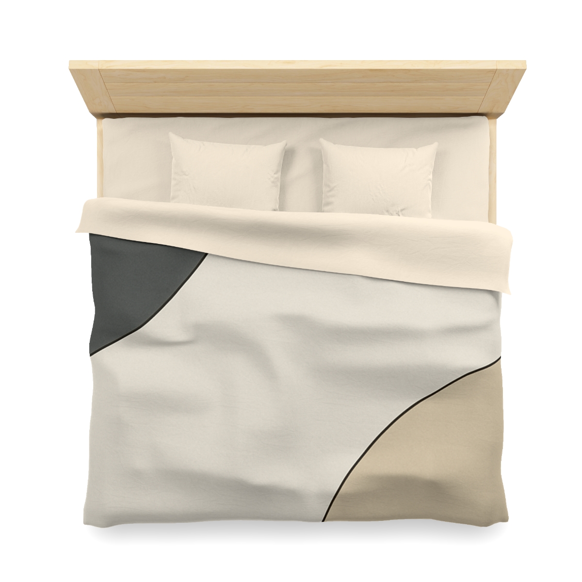 Partial Arc Balance personalized bedding duvets