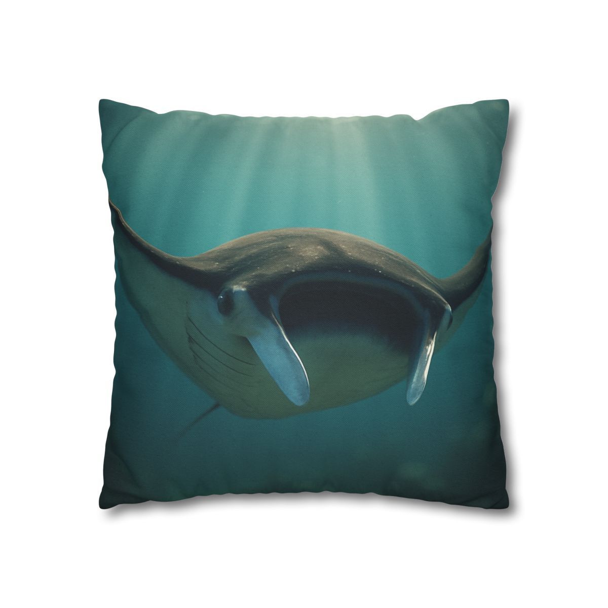 Starlit Drift Giant Manta Ray personalized pillow covers