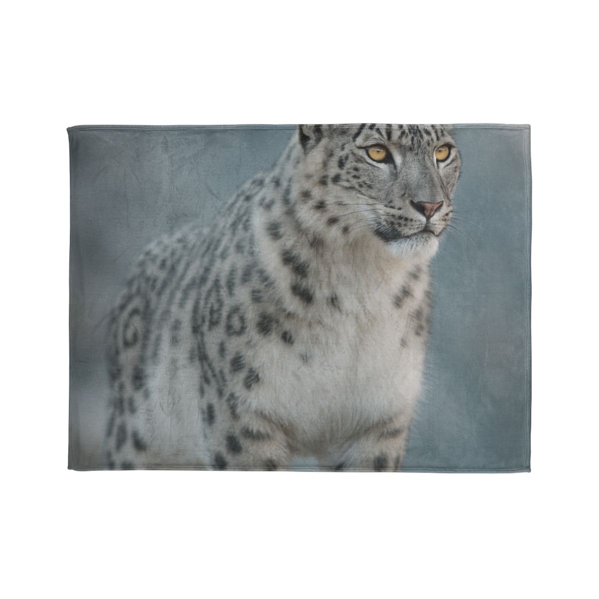 Ridge Phantom Snow Leopard decorative home blankets