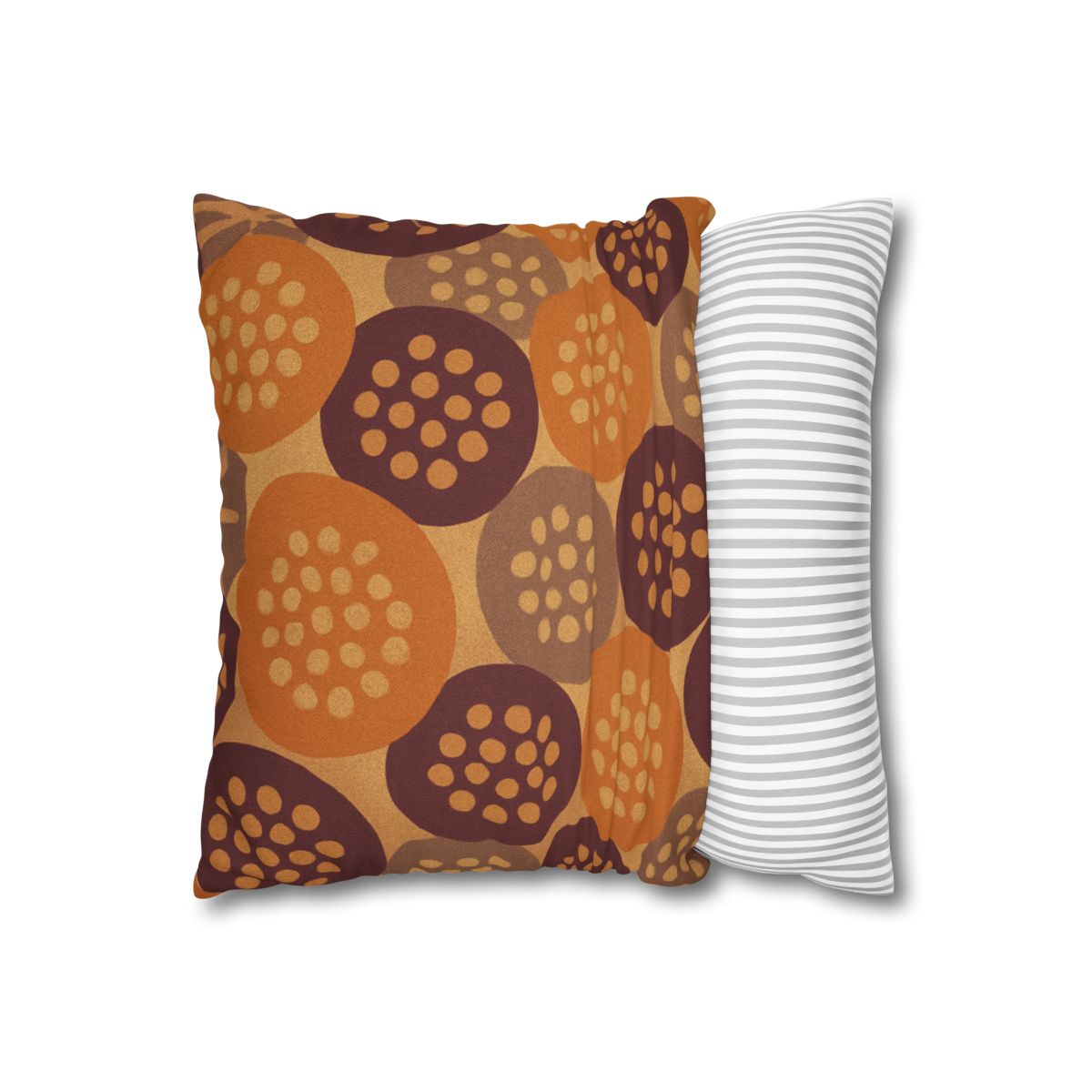 Seed Pod Cluster Mosaic custom pillow cases