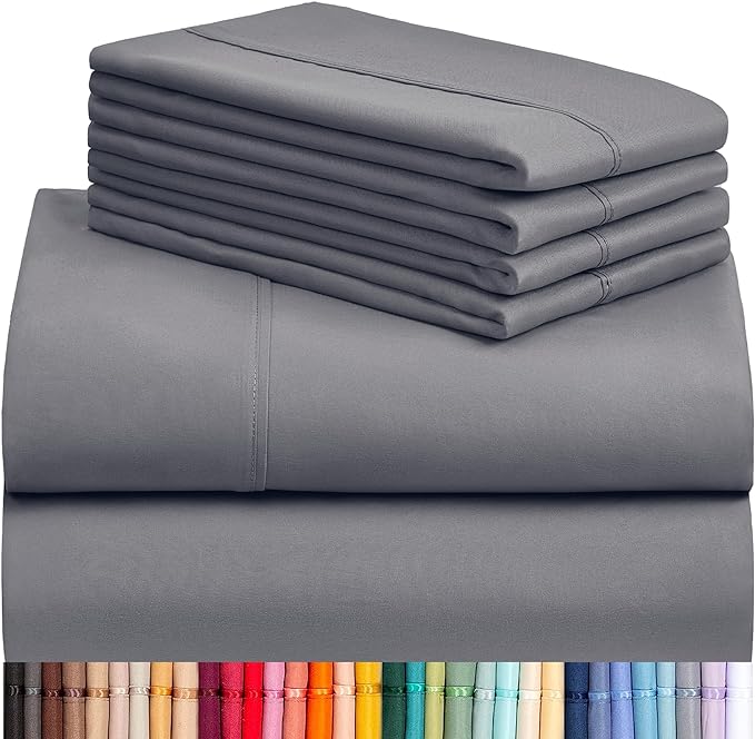 Luxurious Bedsheet Set With Deep Pocket Design