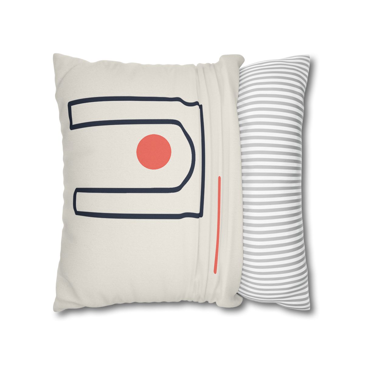 Orbit Gap Rectangles designer print pillow cases