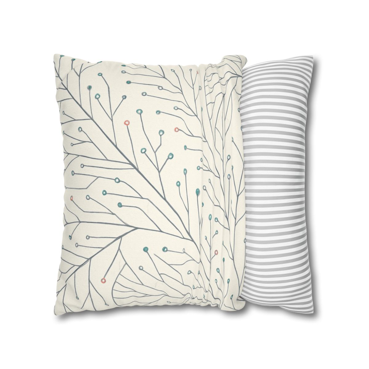Vein Circuit Filigree stylish decorative pillowcases