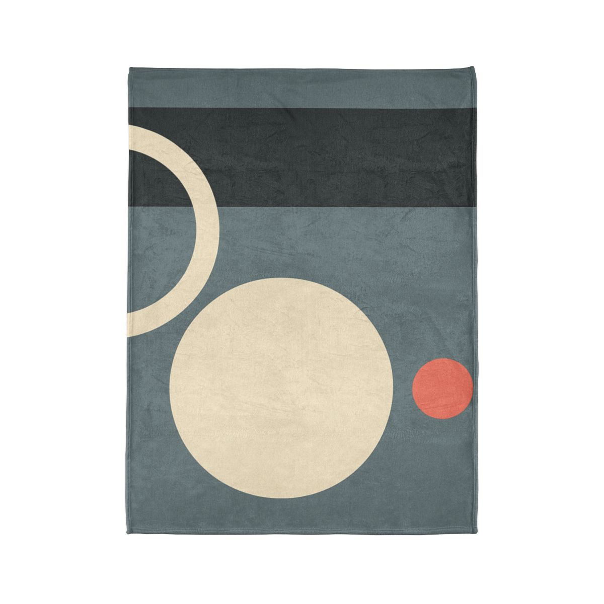 Quiet Triad With Offset Arc warm winter blankets