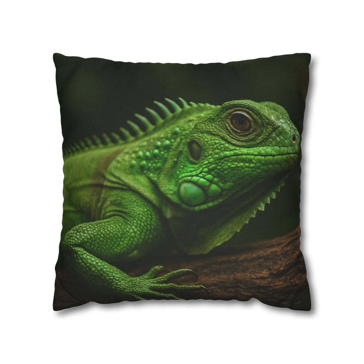 Green Iguana Sun Stillness unique gift pillow cases
