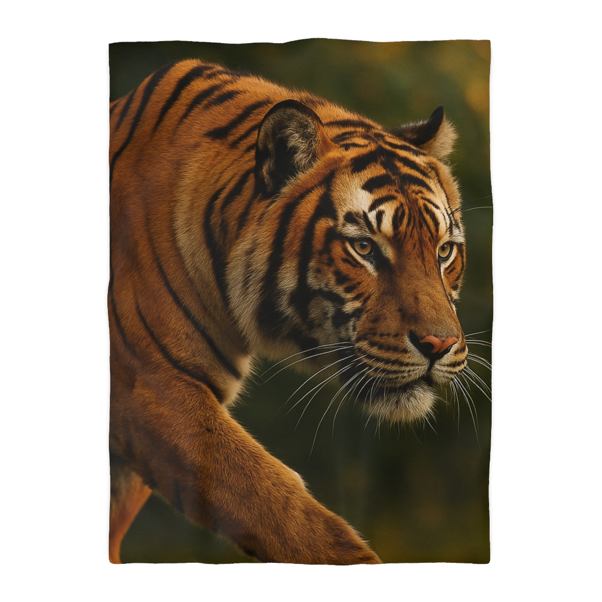 Forest Stalker Bengal Tiger unique patterned duvets