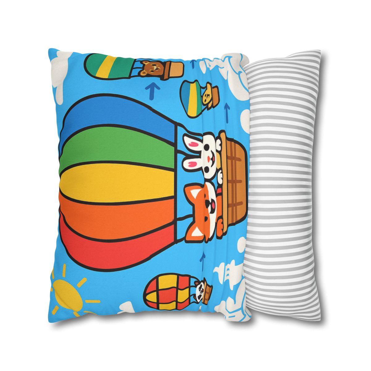 Cloud City Balloon Race custom pillow cases