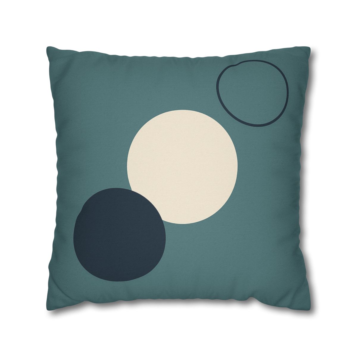Staggered Trio Of Circles Harmony stylish decorative pillowcases