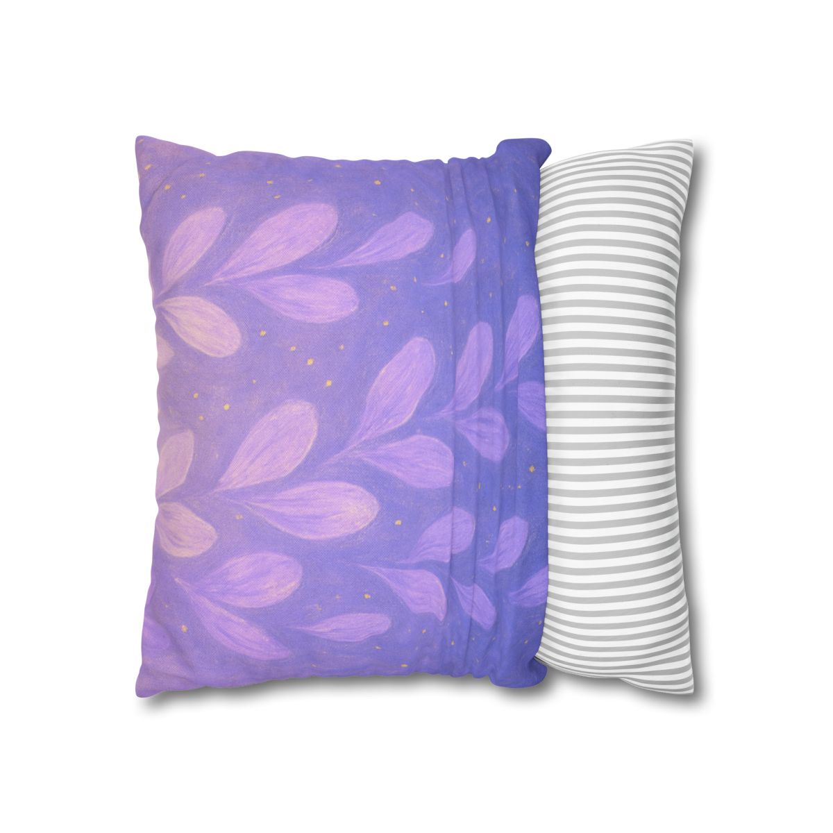 Petal Orbit Cascade personalized pillow covers