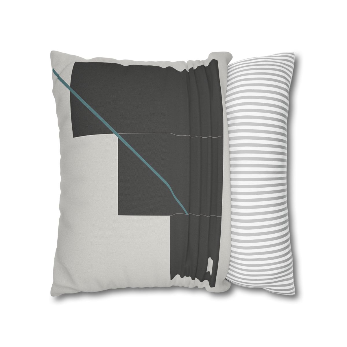 Stepped Rectangles With Quiet Diagonal stylish decorative pillowcases