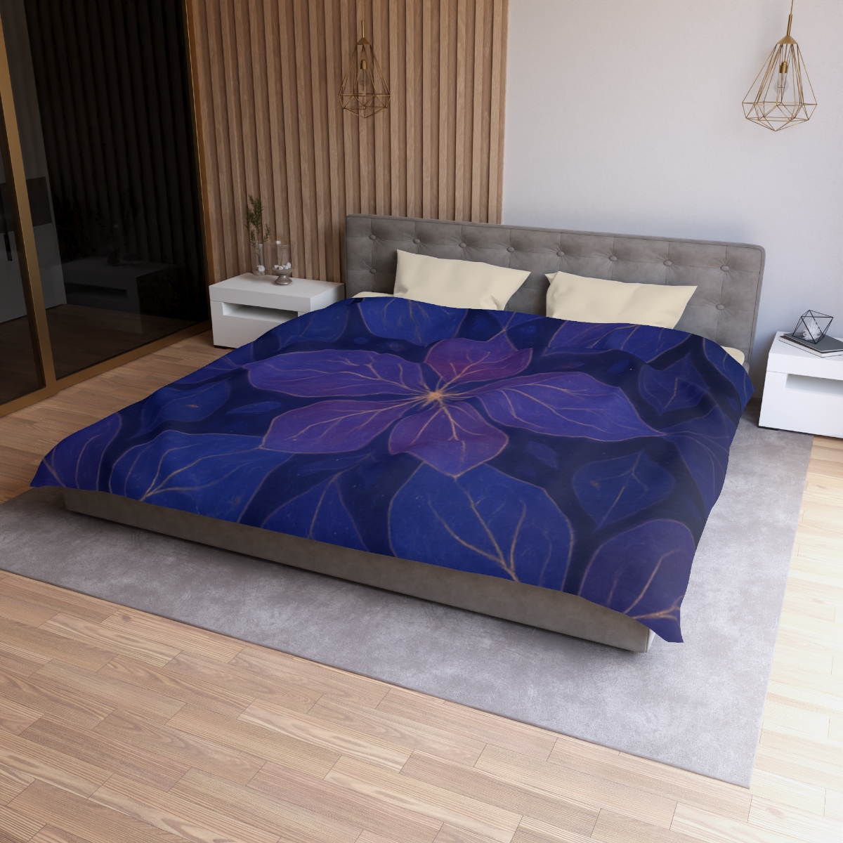 Petal Nebula Lattice custom duvets