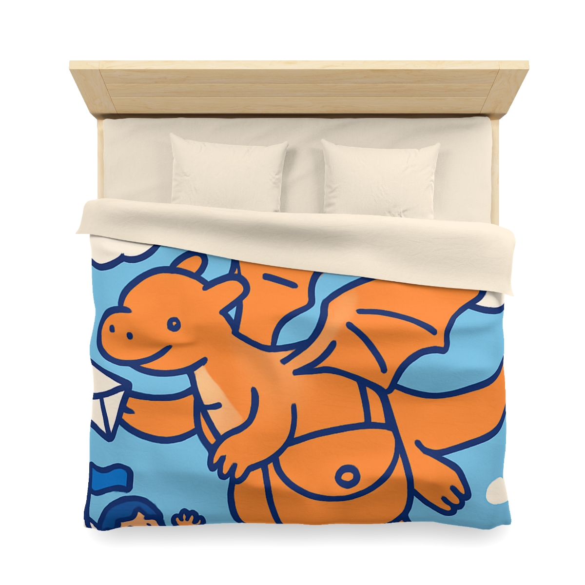 Cloud City Dragon Mail personalized bedding duvets