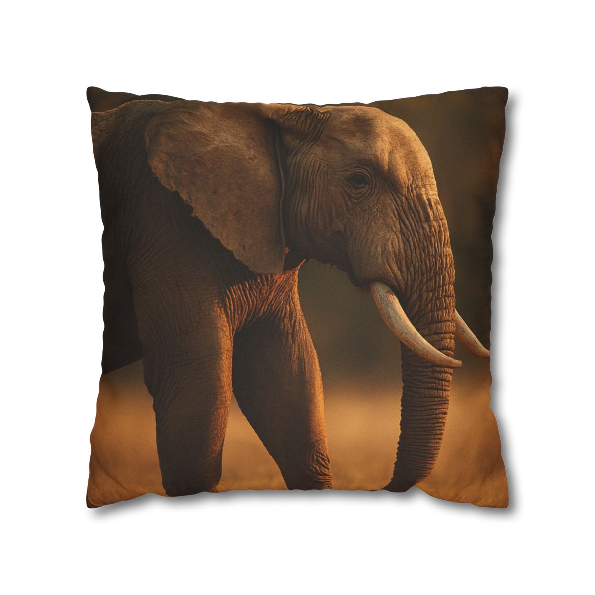 Savannah Sentinel Elephant designer print pillow cases