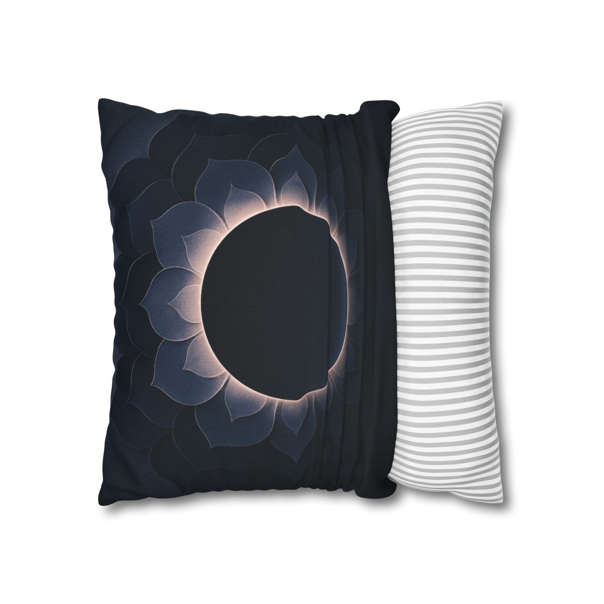 Petal Eclipse Rosette soft cotton pillow cases