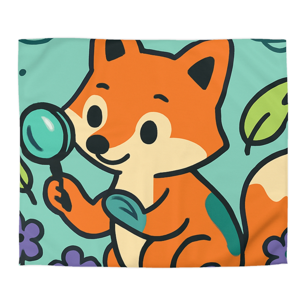 Galaxy Garden Fox trendy bedroom duvets