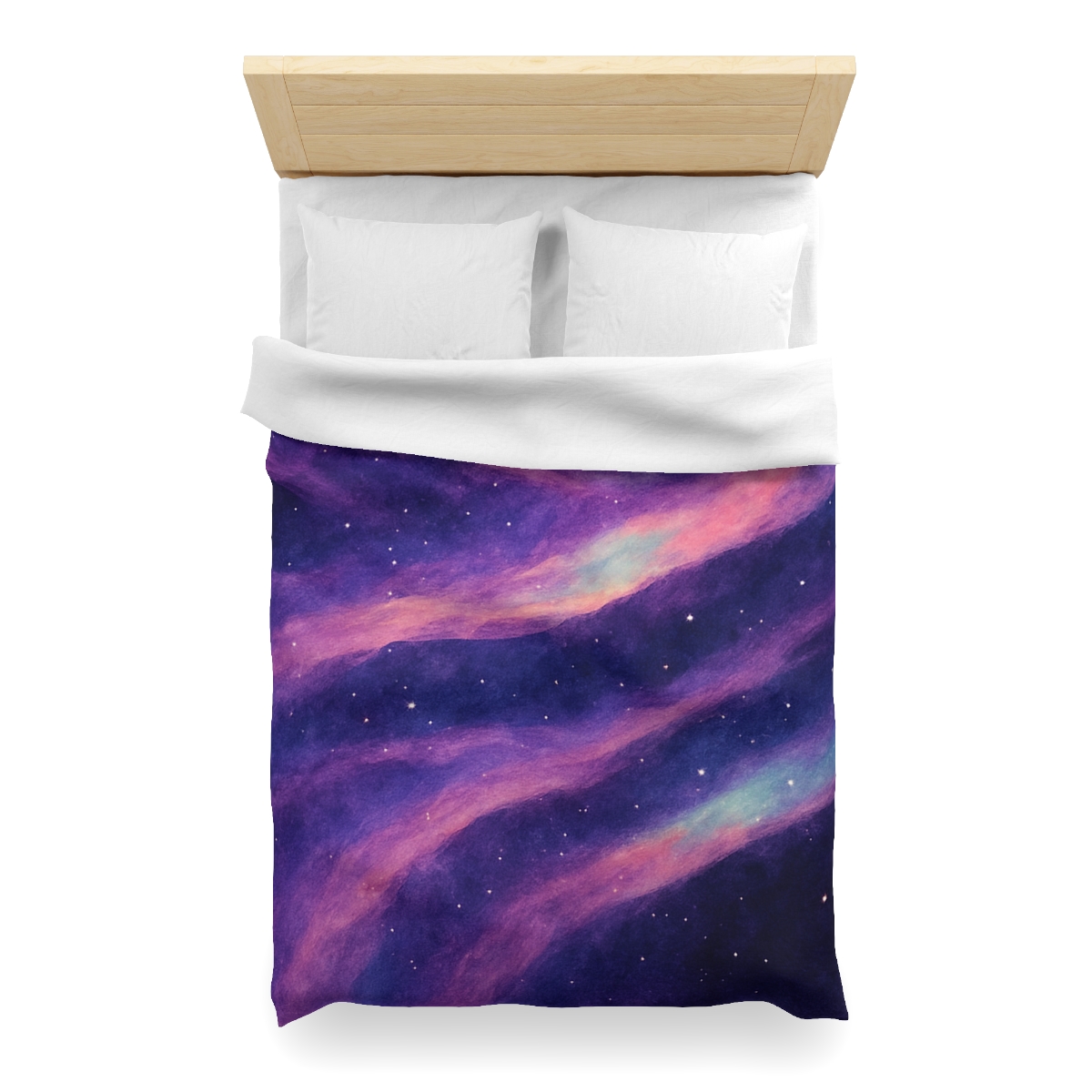 Spectral Nebula Loom Tapestry custom duvets
