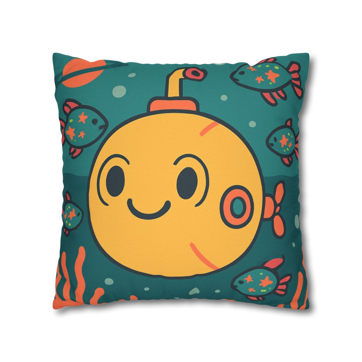 Underwater Planet Explorer Sub unique gift pillow cases