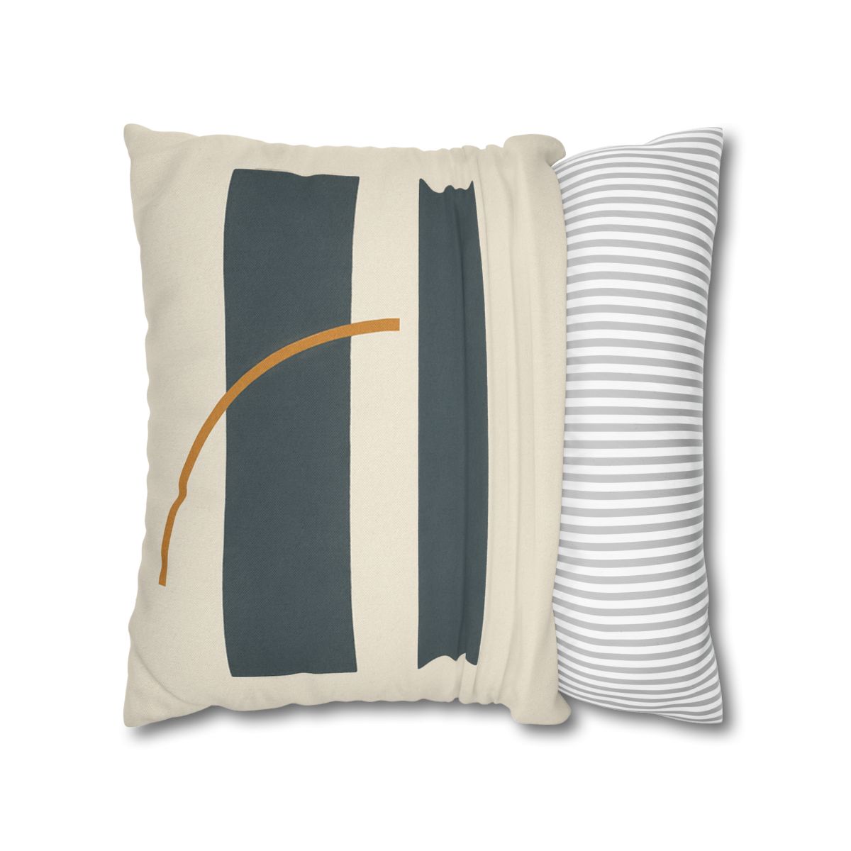 Split Bar And Resting Arc designer print pillow cases
